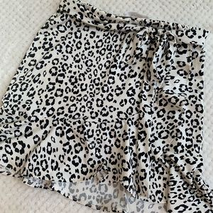 MOD cheetah print skirt